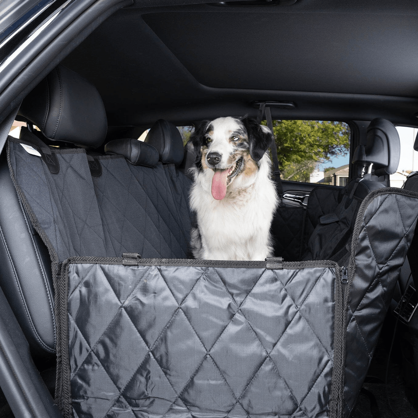 Dog Seat Covers Rear Seat Cover with Hammock – Dog Proofer