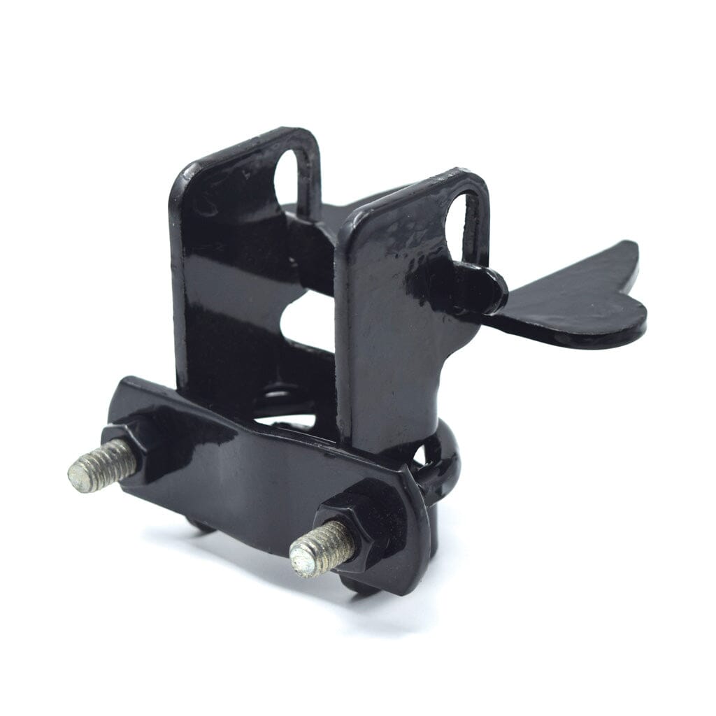 Gate latch suitable for 1 3/8-inch gates from Dog Proofer, ensuring secure gate closure.