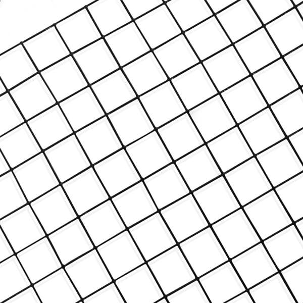 Another high-quality image of Dog Proofer&#39;s welded wire mesh, showcasing the 1x1 grid pattern.