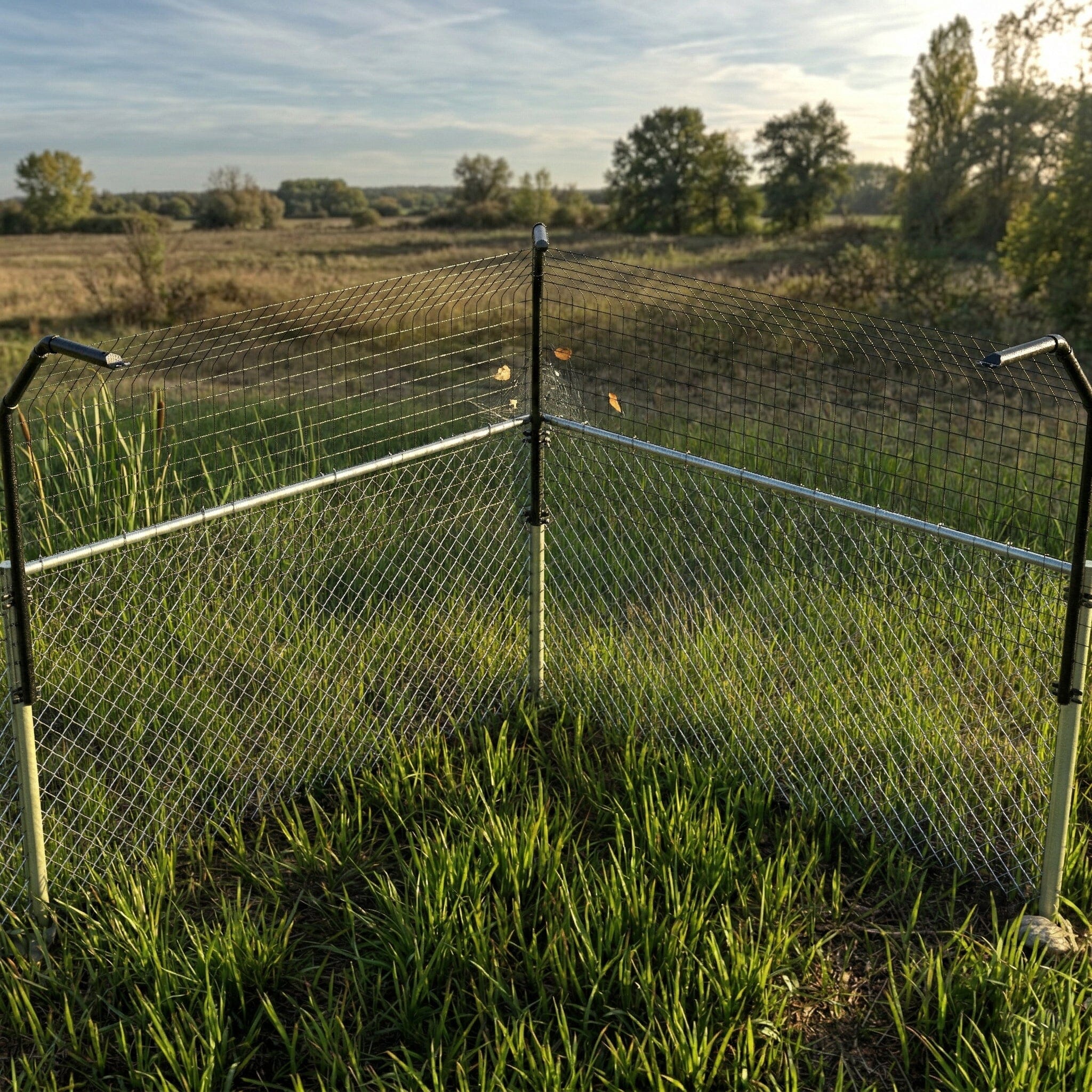 Houdini-Proof Fence Extender for Dogs Existing Fence Dog Proofer 