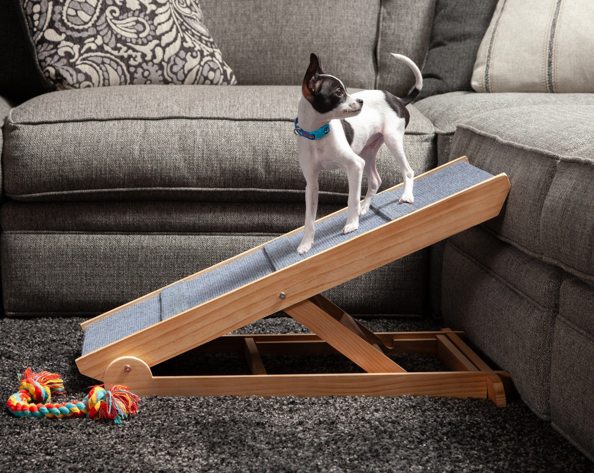 Dog-Proofer Indoor Pet Ramp Dog Proofer Natural Pine 