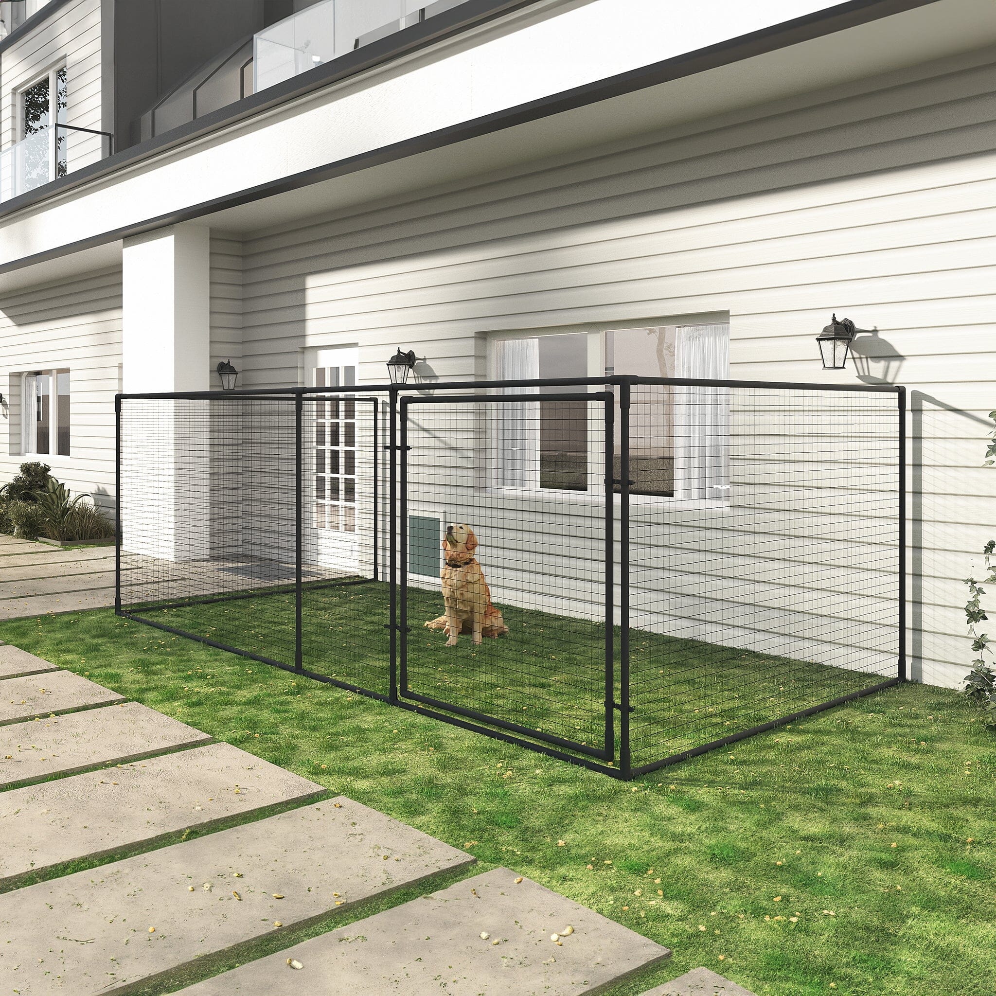 how to keep dog from climbing out of kennel