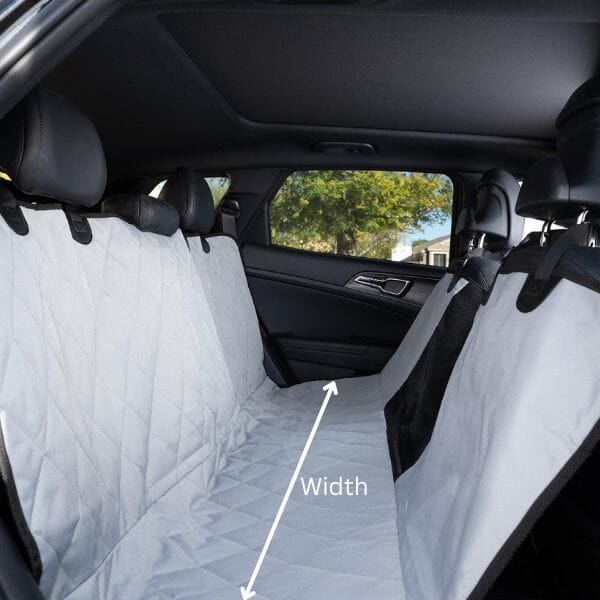 Dog Seat Covers - Rear Seat Cover with Hammock Dog Proofer 