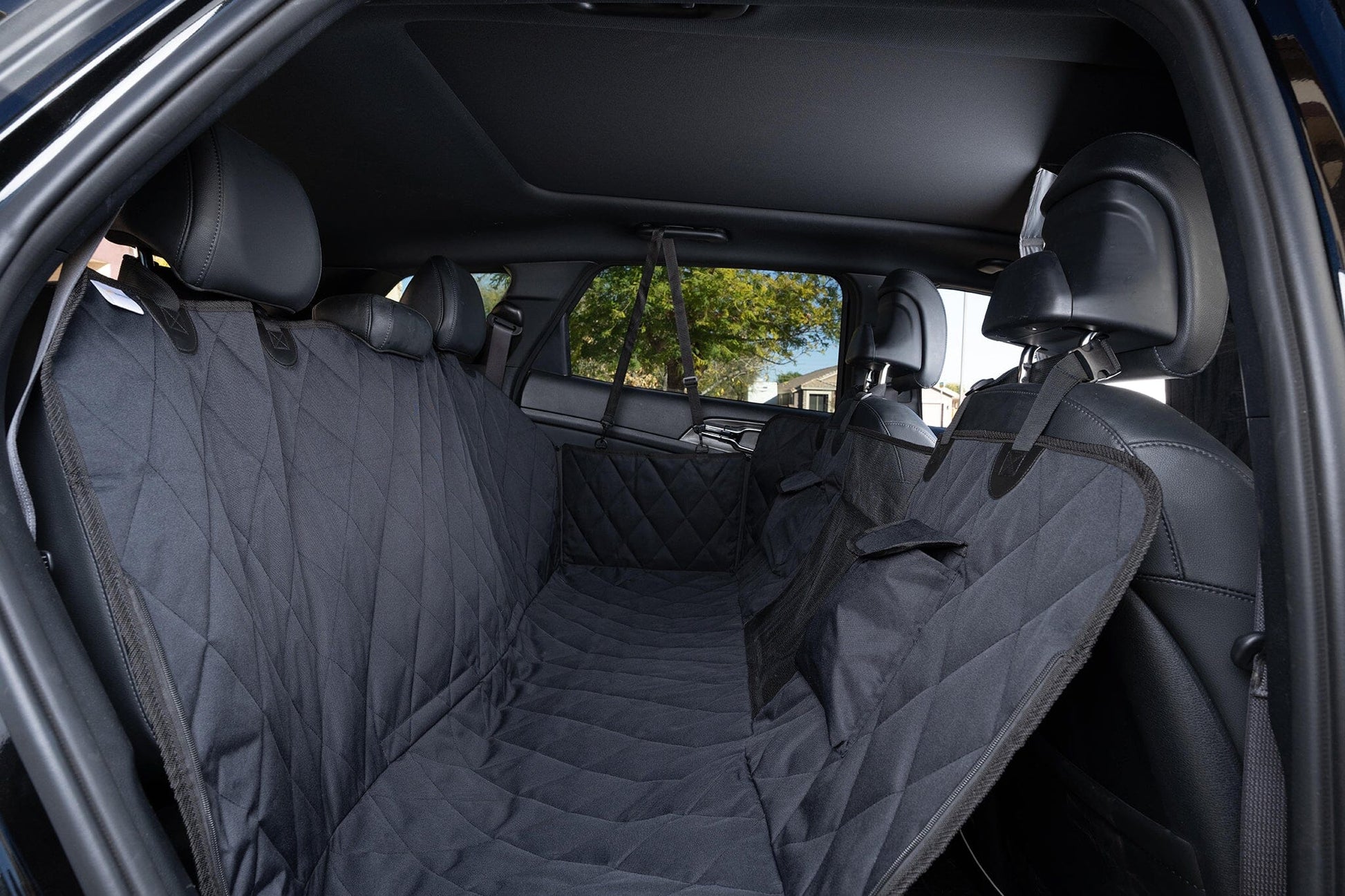Dog Seat Covers - Rear Seat Cover with Hammock Dog Proofer 