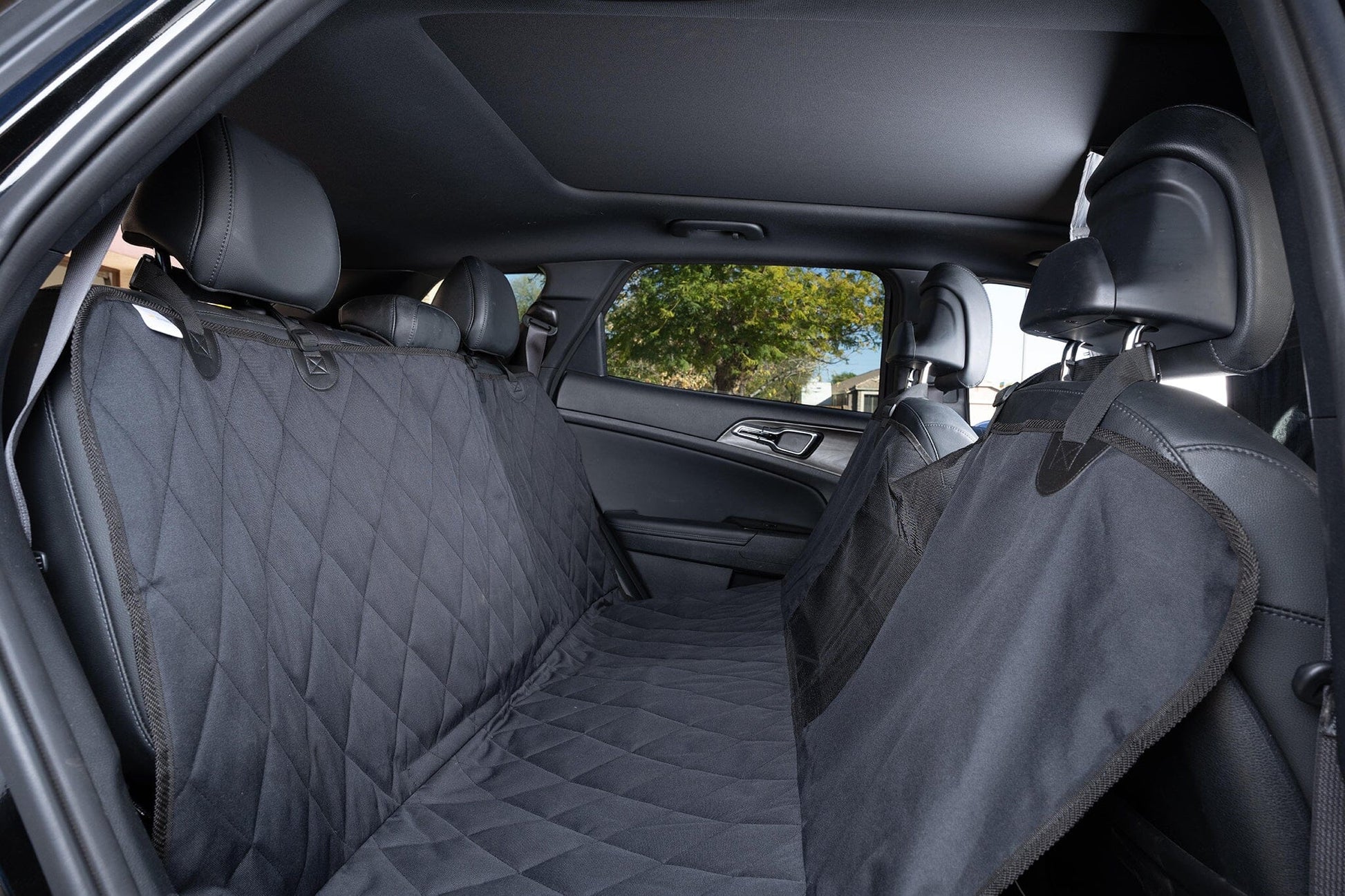 Dog Seat Covers - Rear Seat Cover with Hammock Dog Proofer 
