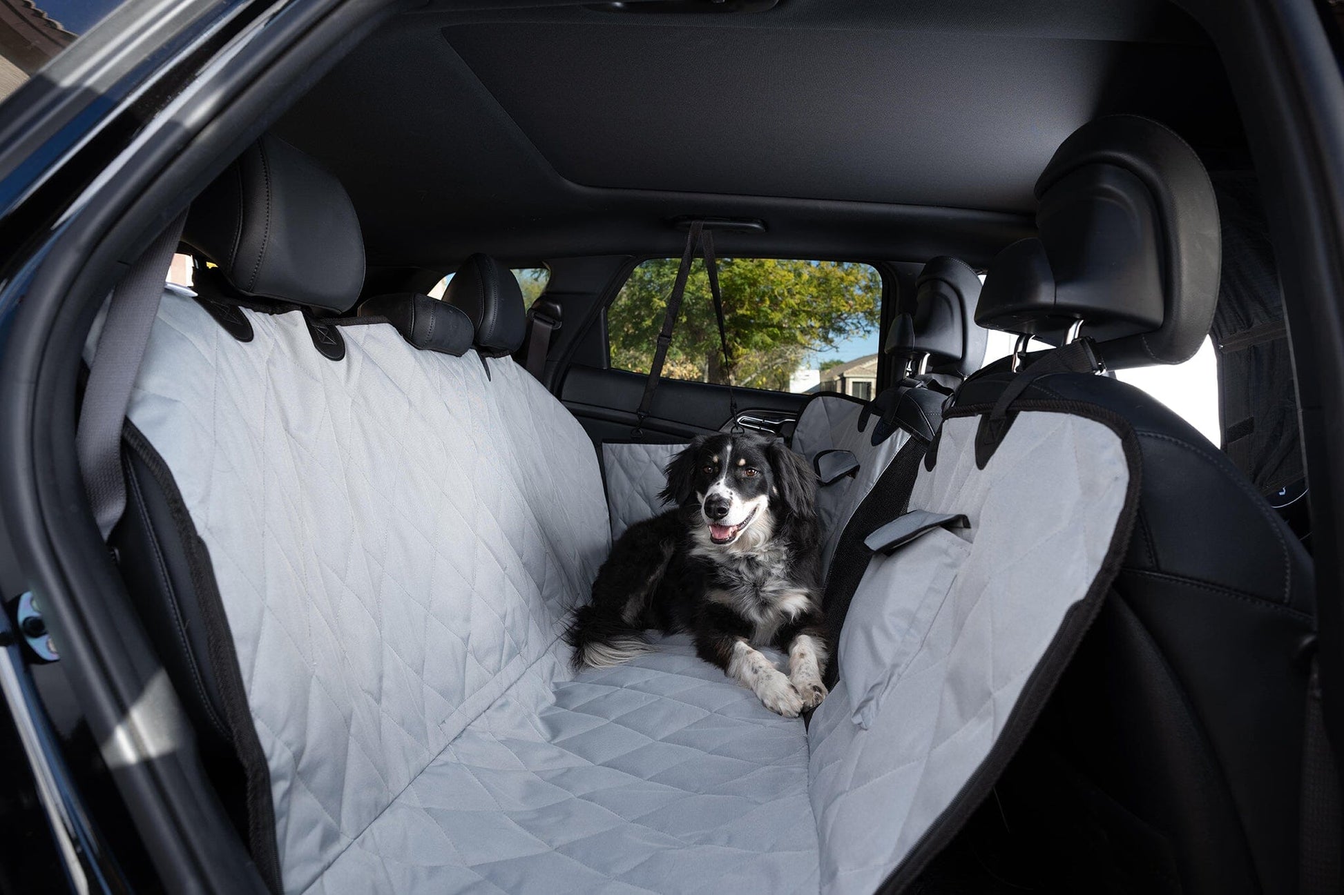 Dog Seat Covers - Rear Seat Cover with Hammock Dog Proofer 
