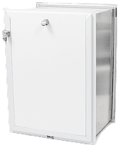 Dog Door - Wall Model HALE Small Medium (6 1/2&quot; x 9 1/2&quot;) White Single Flap