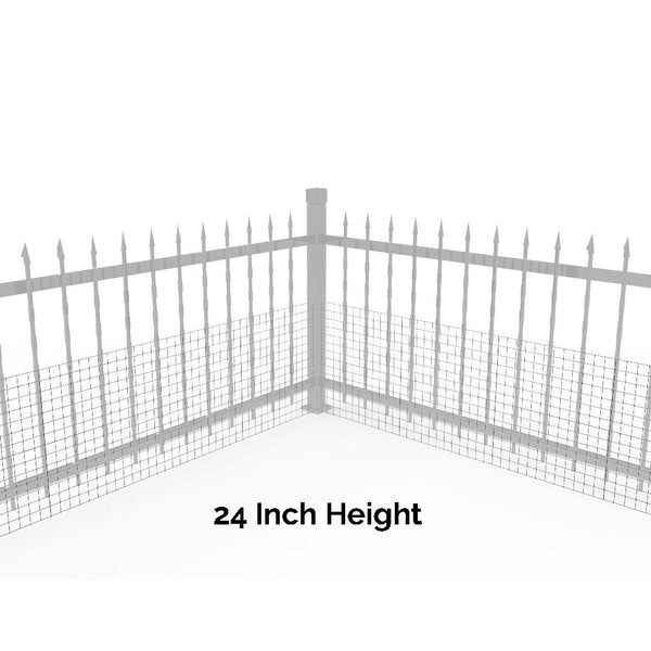 2 Foot Tall Wide Gap System for Fence 
