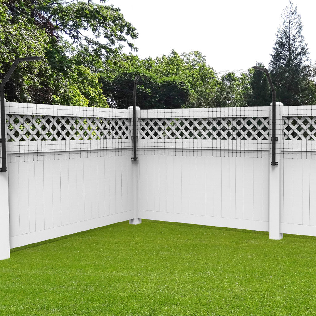Houdini-Proof Dog-Proofer Fence Extension Arm Components Dog Proofer 
