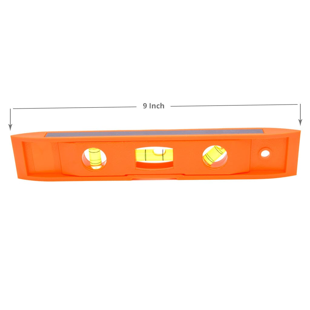 Orange Torpedo Level with Magnet Strip by Citadel Tools Dog Proofer