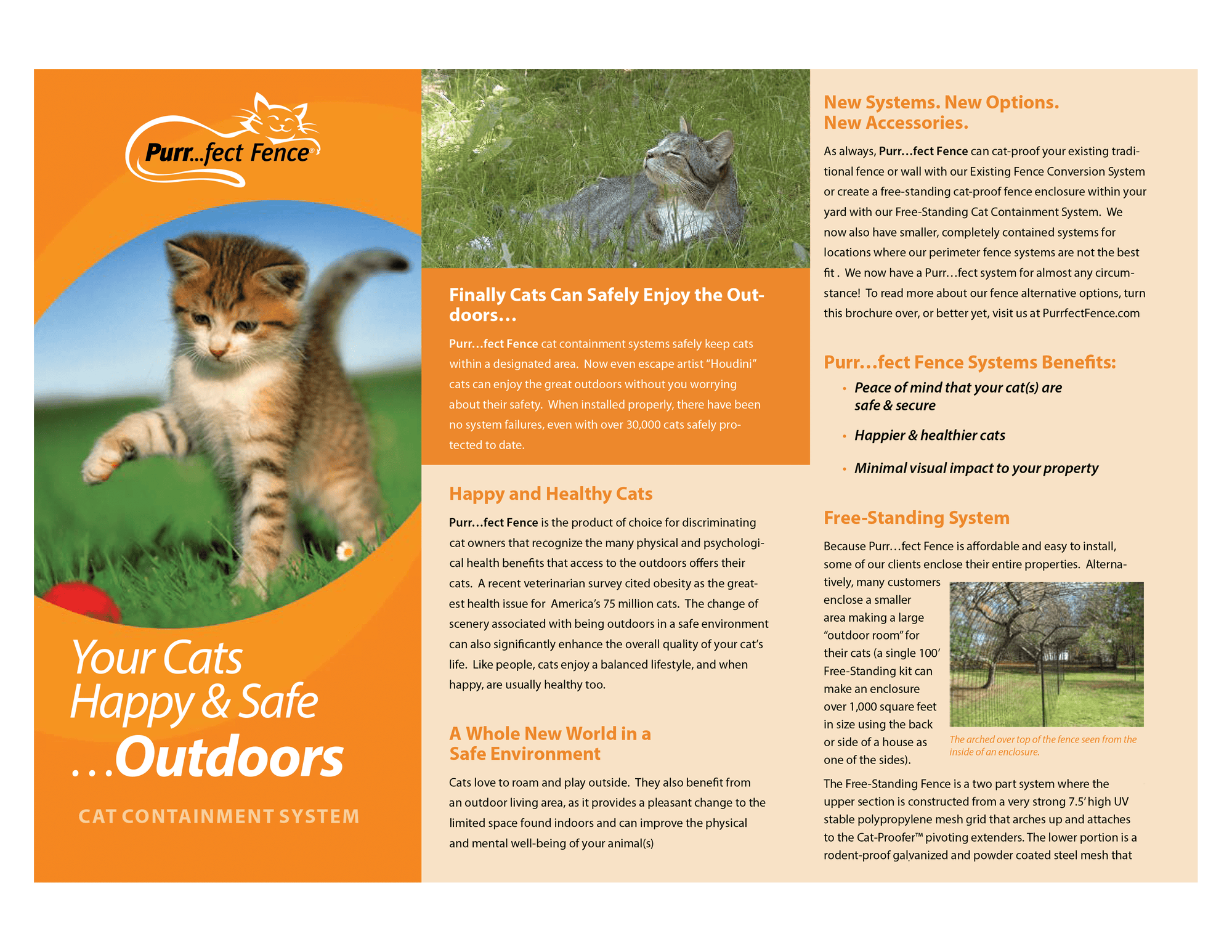 Small preview image of the first page of an ebook on cat fences by Dog Proofer, covering introduction or essential concepts.